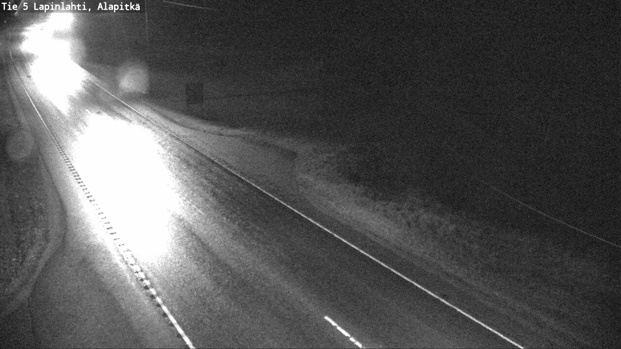 Weather Camera Image Road 5 Lapinlahti, Alapitkä, Lapinlahti, Pohjois-Savo
