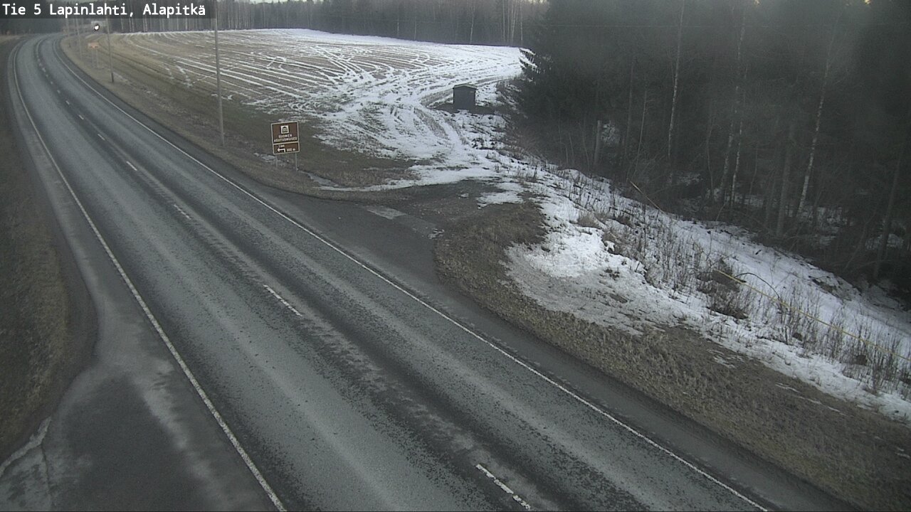Kelikamerat Kuva Tie 5 Lapinlahti, Alapitkä, Lapinlahti, Pohjois-Savo