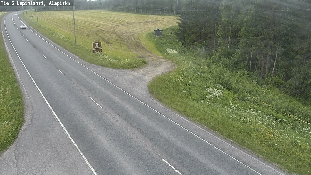 Kelikamerat Kuva Tie 5 Lapinlahti, Alapitkä, Lapinlahti, Pohjois-Savo