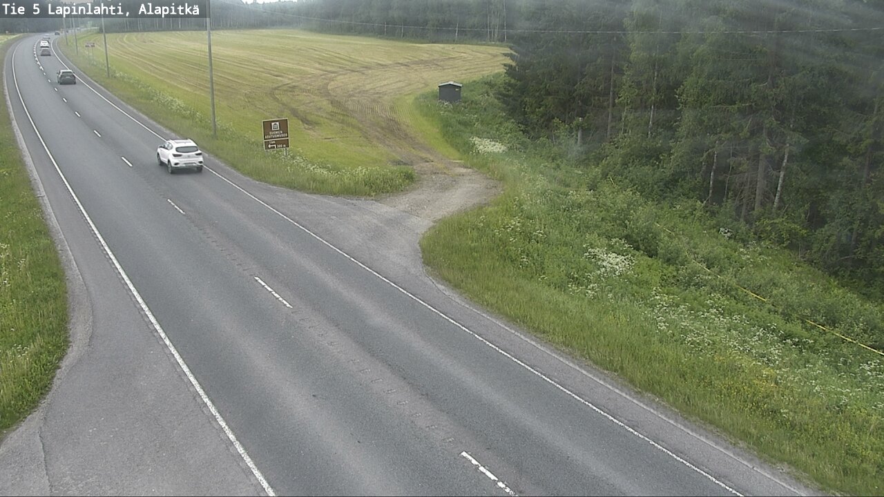 Kelikamerat Kuva Tie 5 Lapinlahti, Alapitkä, Lapinlahti, Pohjois-Savo