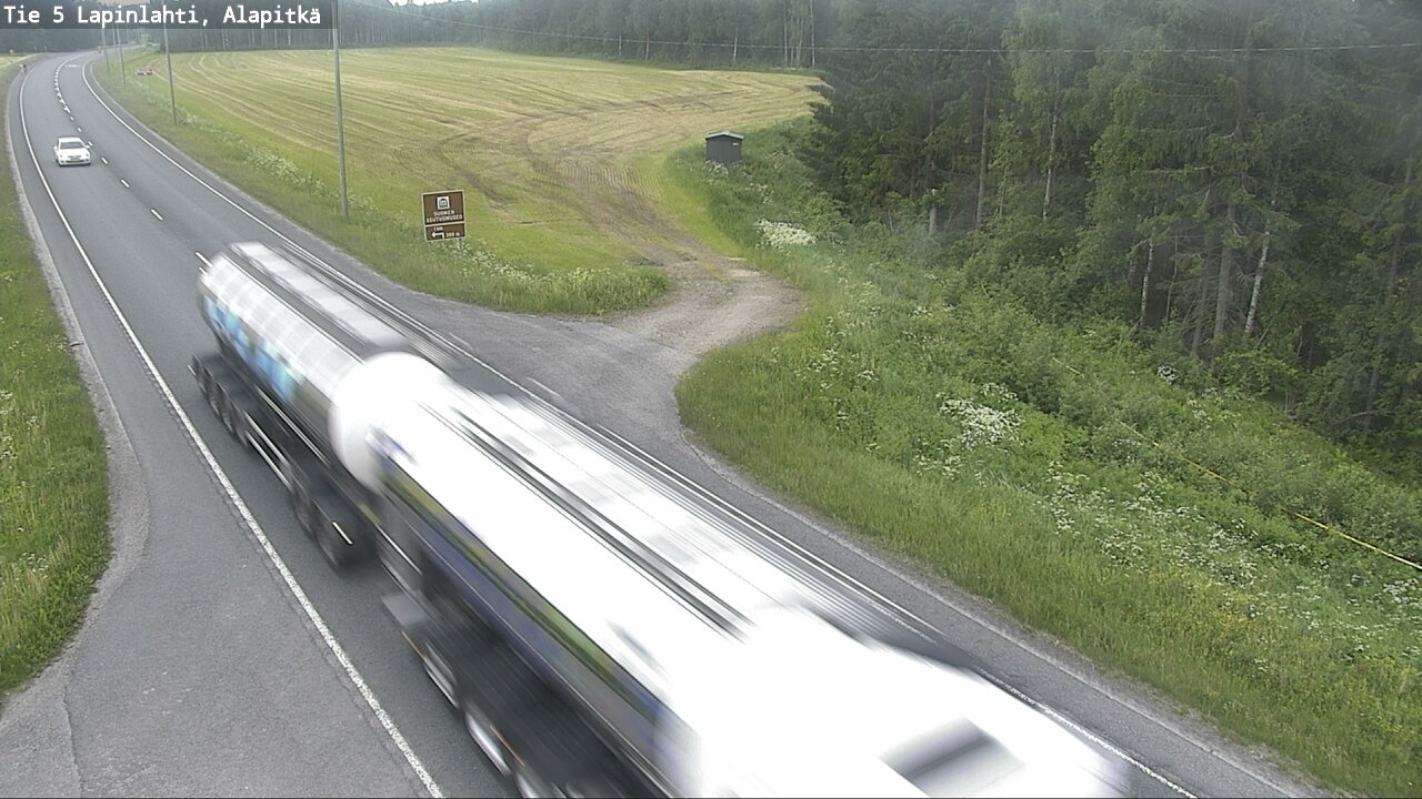 Kelikamerat Kuva Tie 5 Lapinlahti, Alapitkä, Lapinlahti, Pohjois-Savo