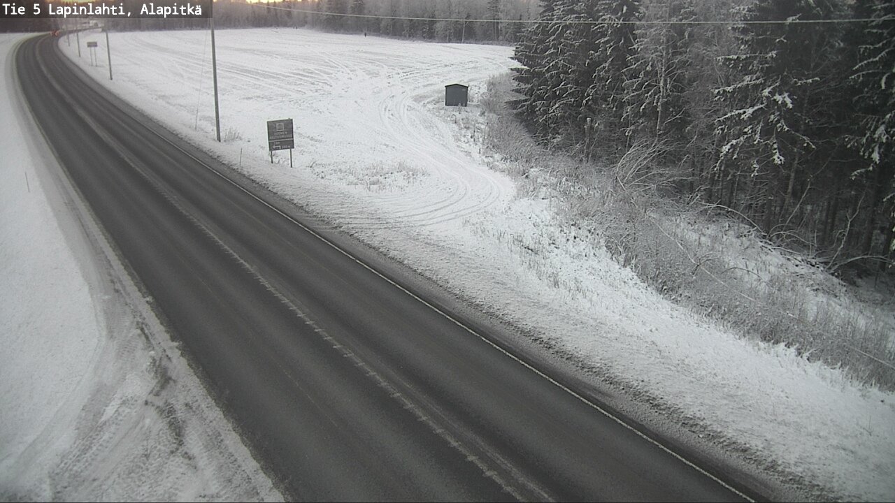 Kelikamerat Kuva Tie 5 Lapinlahti, Alapitkä, Lapinlahti, Pohjois-Savo