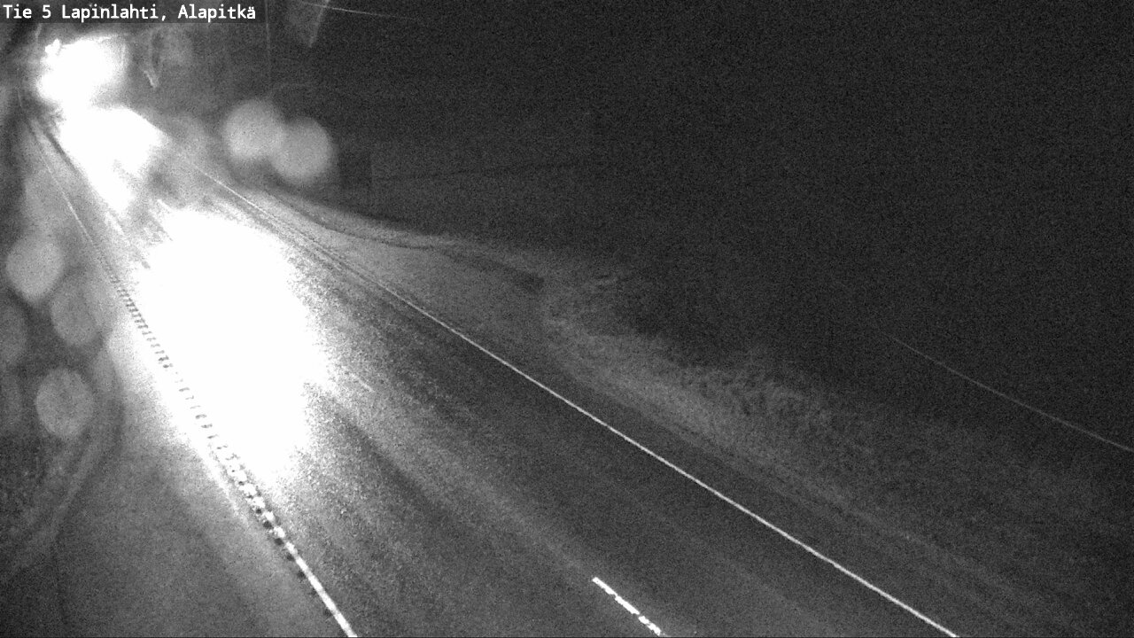 Weather Camera Image Road 5 Lapinlahti, Alapitkä, Lapinlahti, Pohjois-Savo