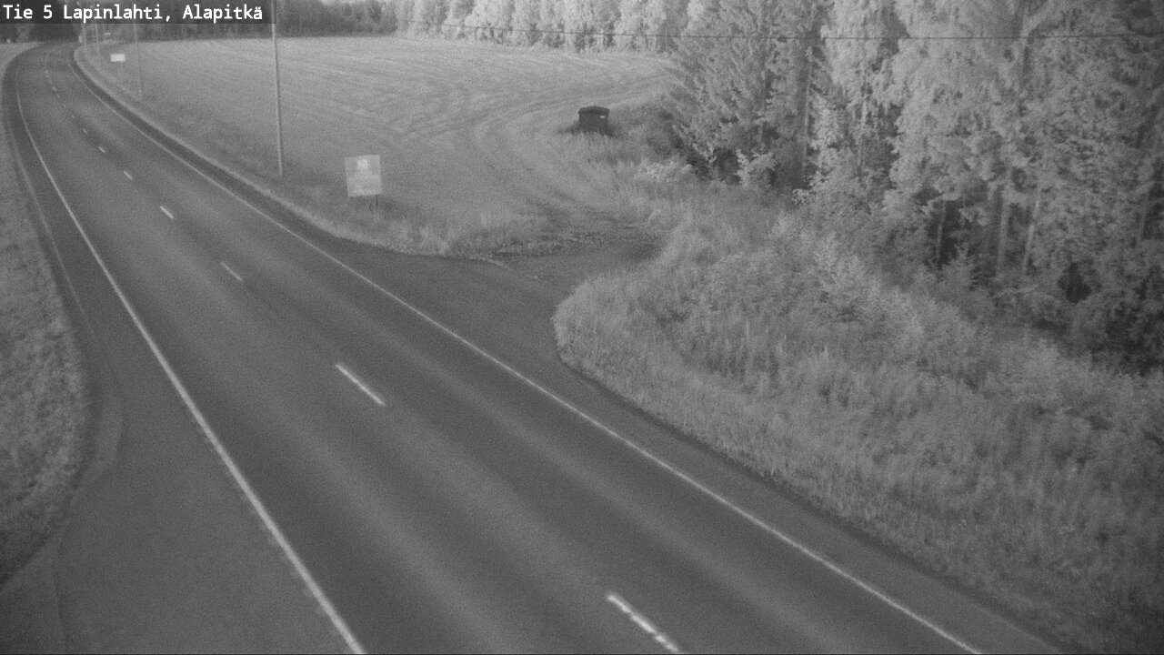 Kelikamerat Kuva Tie 5 Lapinlahti, Alapitkä, Lapinlahti, Pohjois-Savo