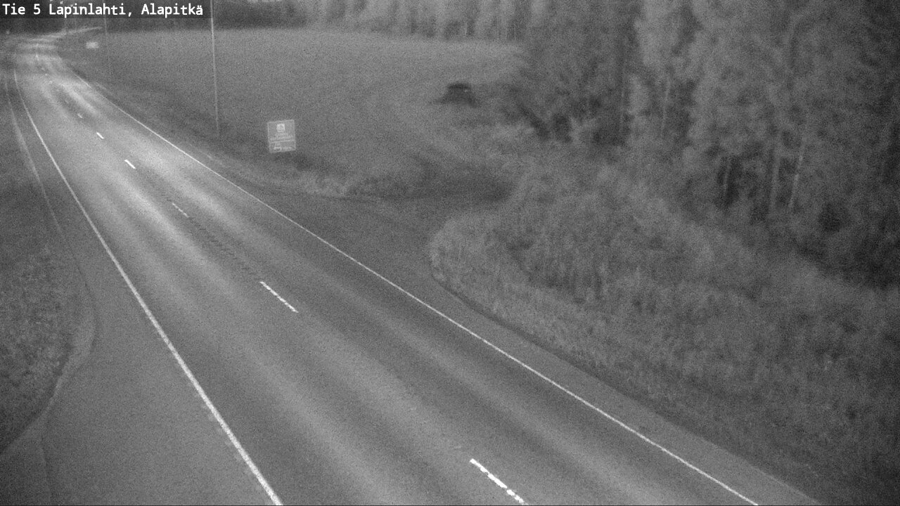 Kelikamerat Kuva Tie 5 Lapinlahti, Alapitkä, Lapinlahti, Pohjois-Savo