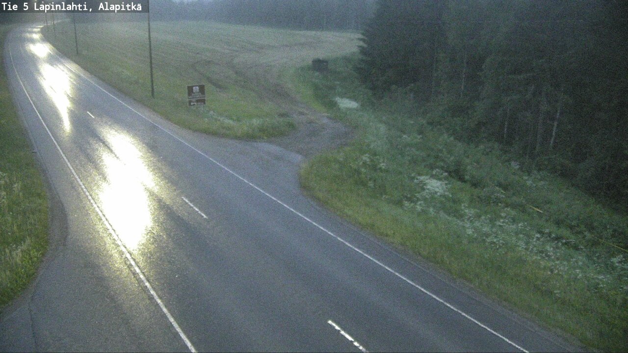 Kelikamerat Kuva Tie 5 Lapinlahti, Alapitkä, Lapinlahti, Pohjois-Savo