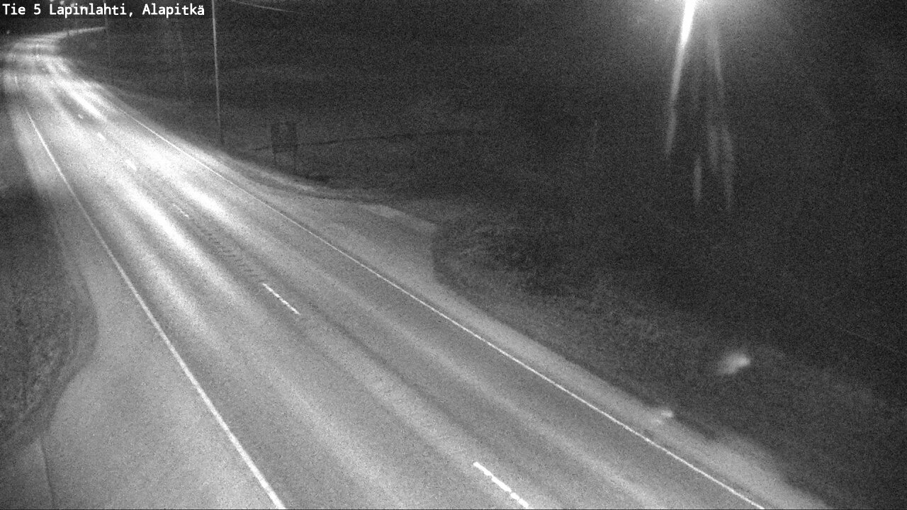 Weather Camera Image Väg 5 Lapinlax, Alapitkä, Lapinlahti, Pohjois-Savo