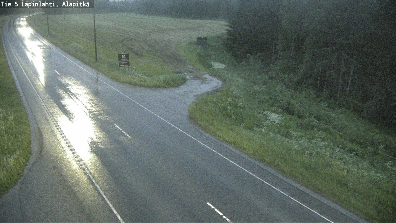 Kelikamerat Kuva Tie 5 Lapinlahti, Alapitkä, Lapinlahti, Pohjois-Savo