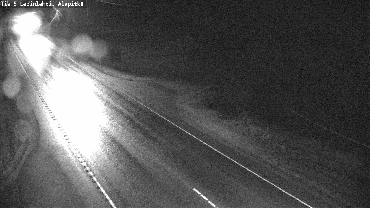Weather Camera Image Road 5 Lapinlahti, Alapitkä, Lapinlahti, Pohjois-Savo