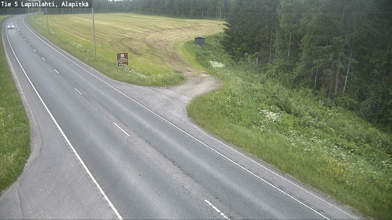 Kelikamerat Kuva Tie 5 Lapinlahti, Alapitkä, Lapinlahti, Pohjois-Savo