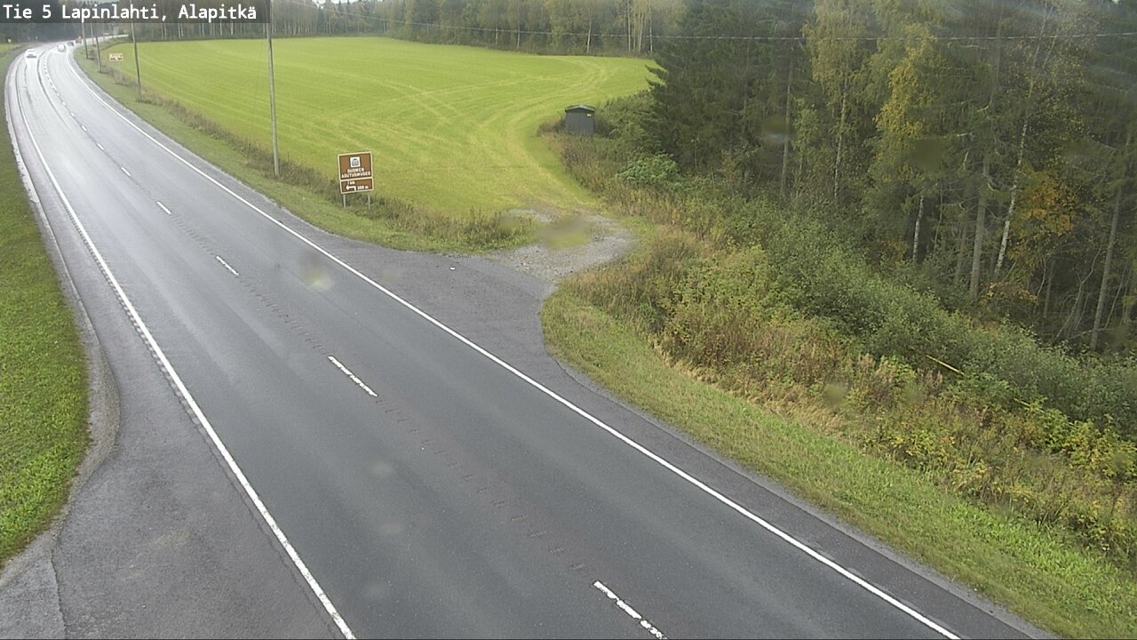 Kelikamerat Kuva Tie 5 Lapinlahti, Alapitkä, Lapinlahti, Pohjois-Savo