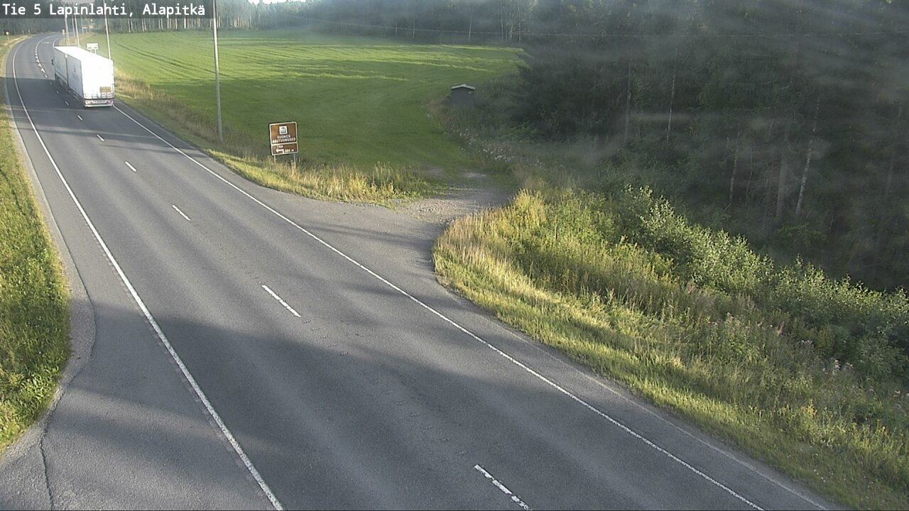 Kelikamerat Kuva Tie 5 Lapinlahti, Alapitkä, Lapinlahti, Pohjois-Savo