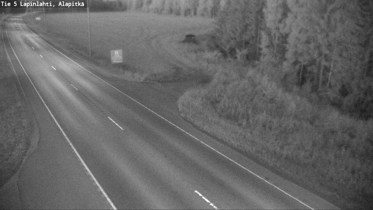 Kelikamerat Kuva Tie 5 Lapinlahti, Alapitkä, Lapinlahti, Pohjois-Savo