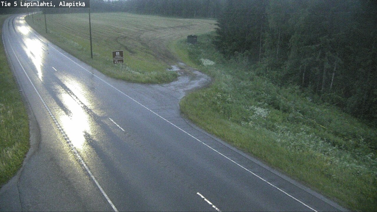Kelikamerat Kuva Tie 5 Lapinlahti, Alapitkä, Lapinlahti, Pohjois-Savo