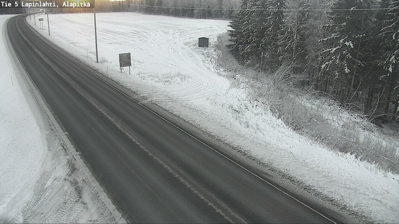 Kelikamerat Kuva Tie 5 Lapinlahti, Alapitkä, Lapinlahti, Pohjois-Savo