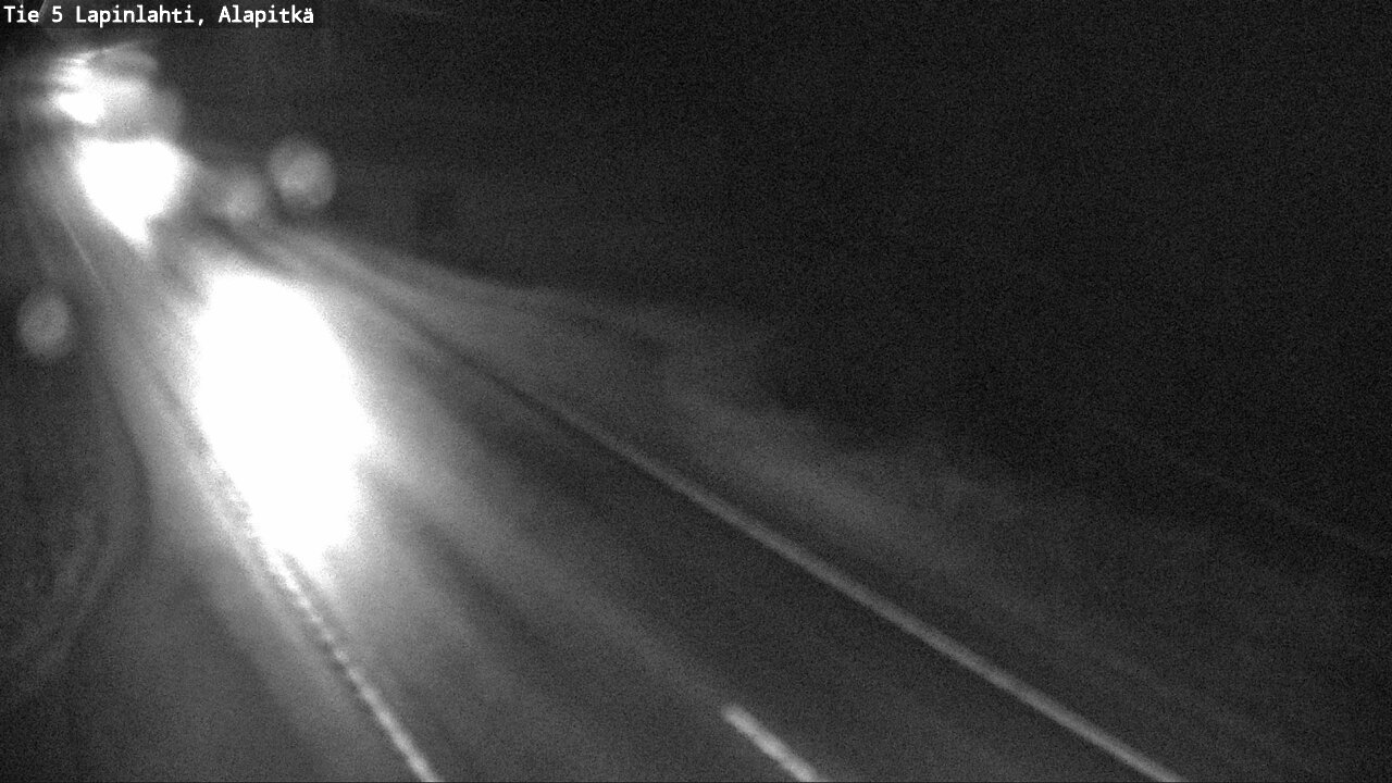 Weather Camera Image Road 5 Lapinlahti, Alapitkä, Lapinlahti, Pohjois-Savo