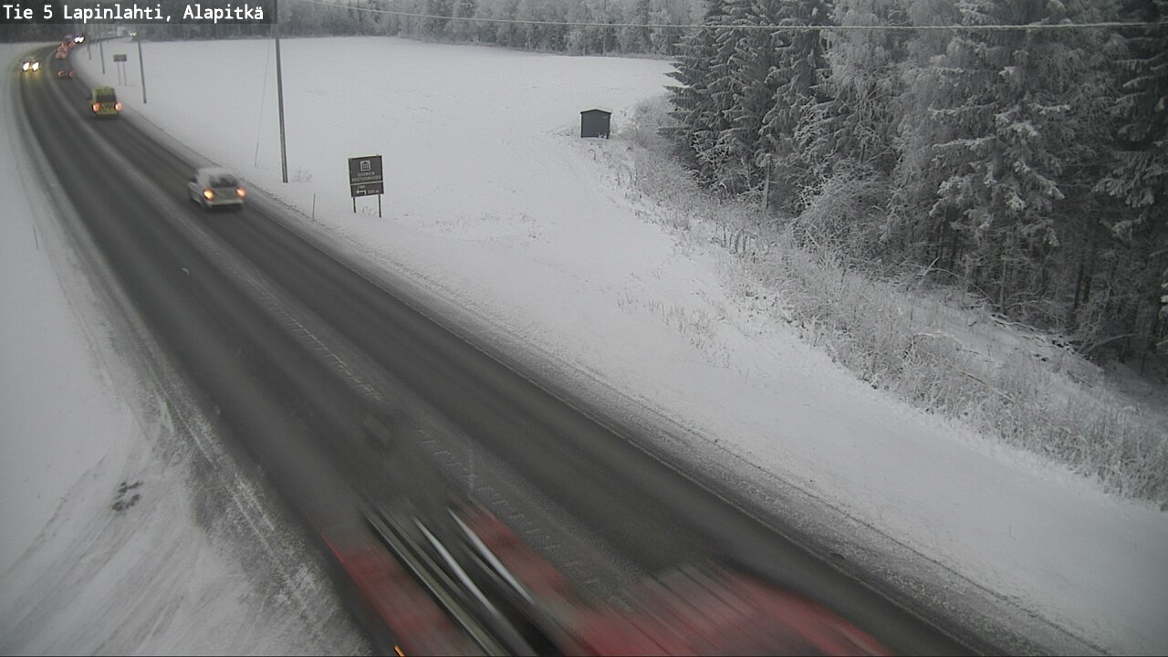 Kelikamerat Kuva Tie 5 Lapinlahti, Alapitkä, Lapinlahti, Pohjois-Savo