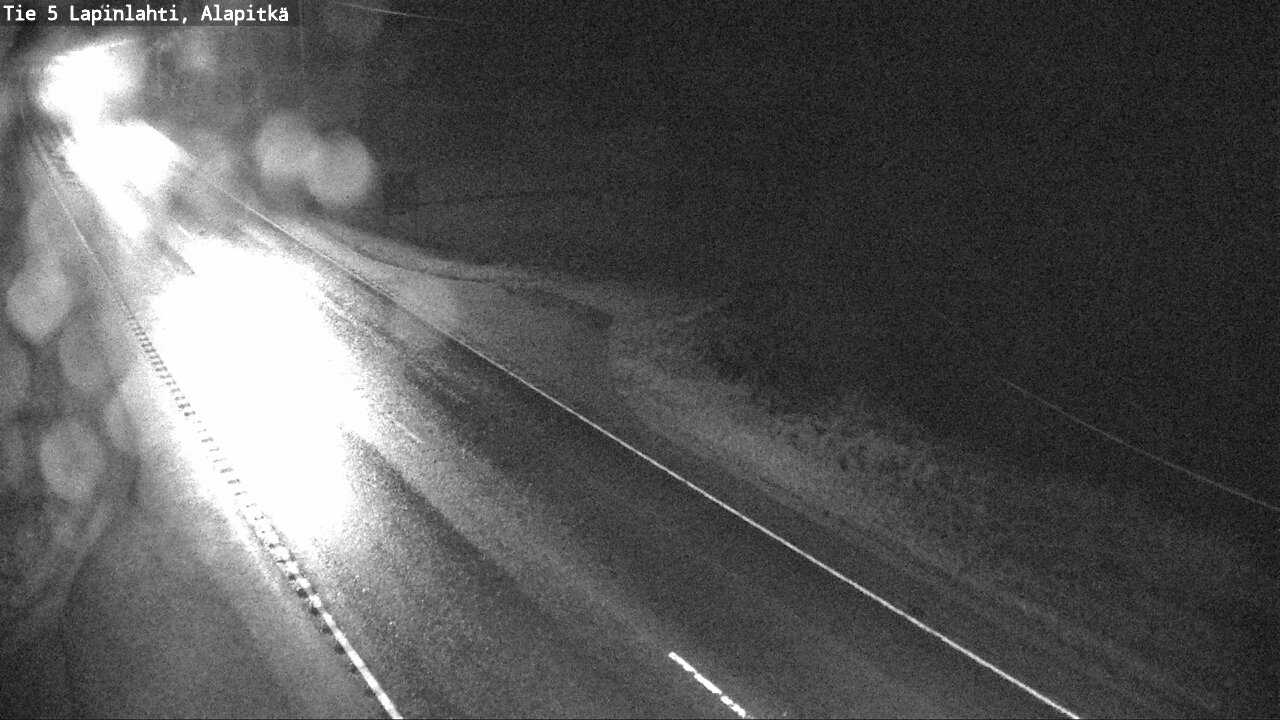 Weather Camera Image Road 5 Lapinlahti, Alapitkä, Lapinlahti, Pohjois-Savo