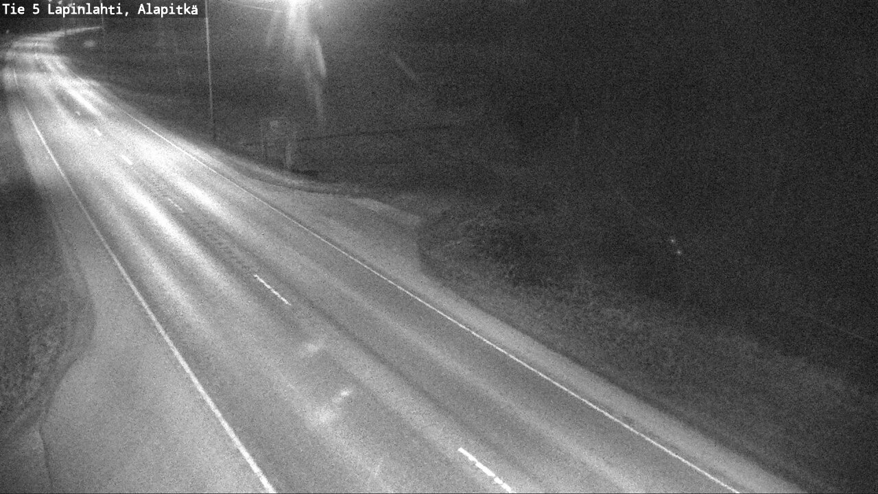 Weather Camera Image Väg 5 Lapinlax, Alapitkä, Lapinlahti, Pohjois-Savo