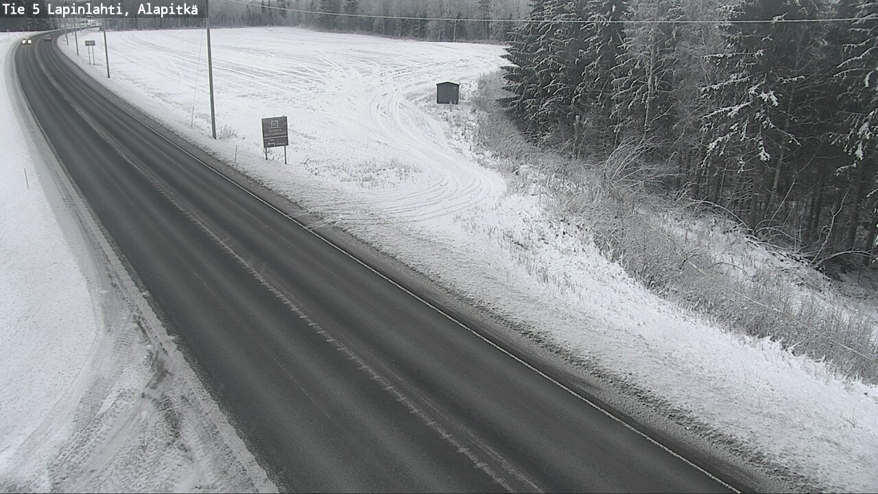 Kelikamerat Kuva Tie 5 Lapinlahti, Alapitkä, Lapinlahti, Pohjois-Savo