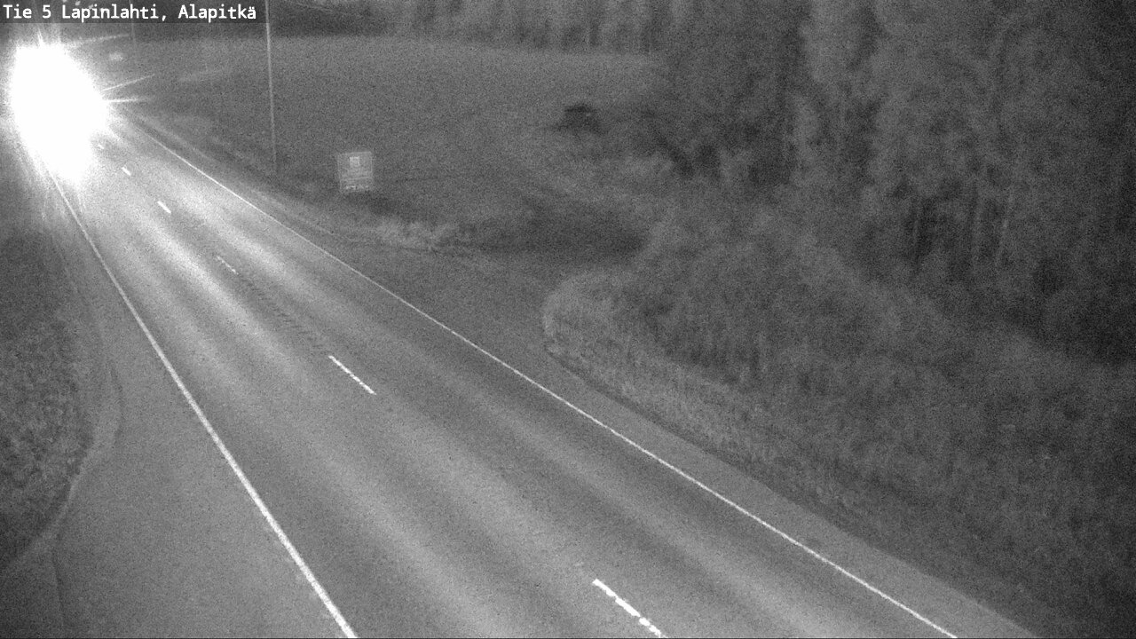 Kelikamerat Kuva Tie 5 Lapinlahti, Alapitkä, Lapinlahti, Pohjois-Savo