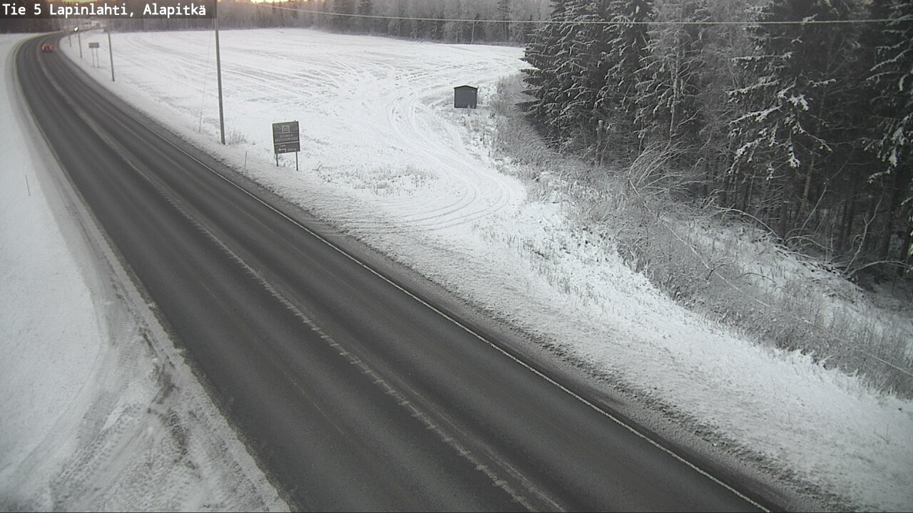 Kelikamerat Kuva Tie 5 Lapinlahti, Alapitkä, Lapinlahti, Pohjois-Savo