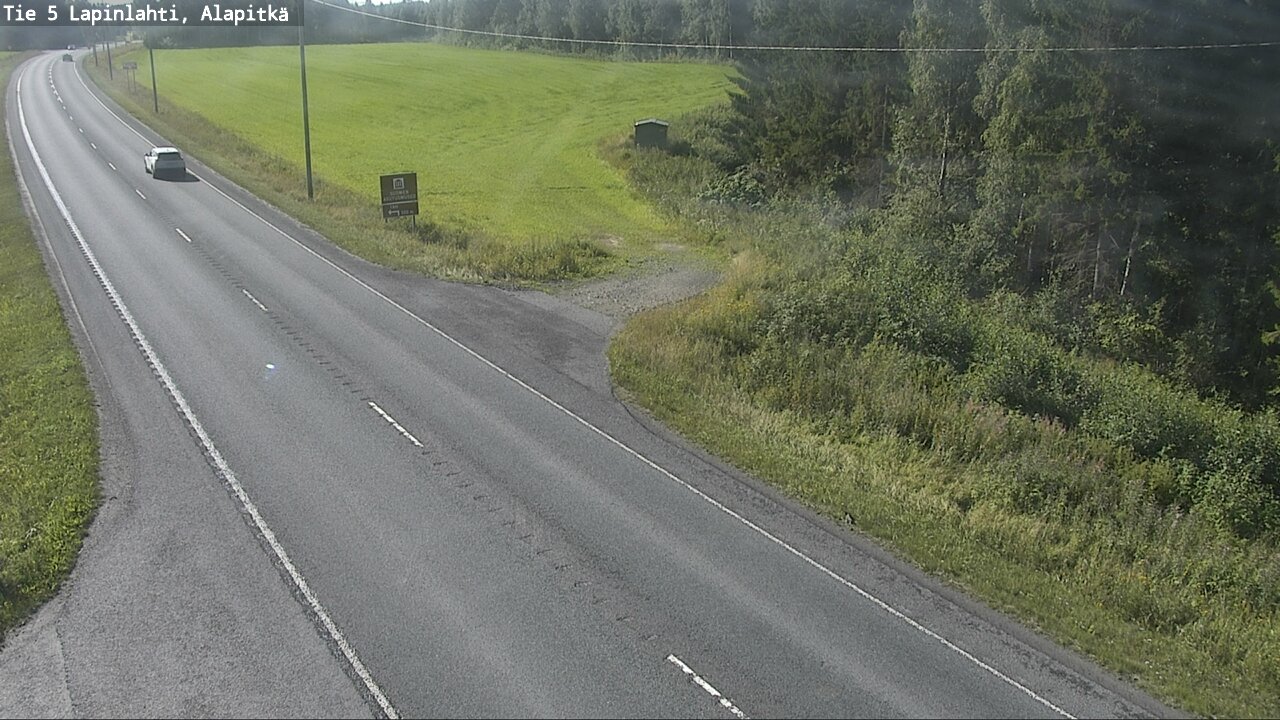 Kelikamerat Kuva Tie 5 Lapinlahti, Alapitkä, Lapinlahti, Pohjois-Savo