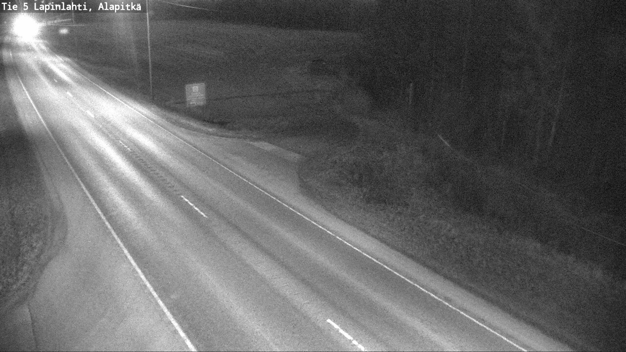 Weather Camera Image Väg 5 Lapinlax, Alapitkä, Lapinlahti, Pohjois-Savo