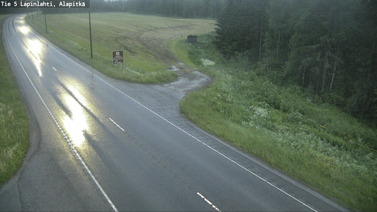 Kelikamerat Kuva Tie 5 Lapinlahti, Alapitkä, Lapinlahti, Pohjois-Savo