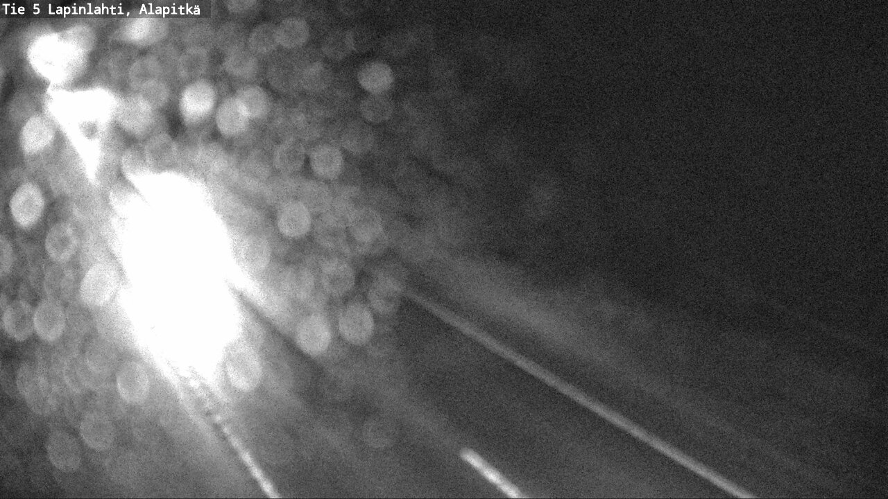 Weather Camera Image Road 5 Lapinlahti, Alapitkä, Lapinlahti, Pohjois-Savo