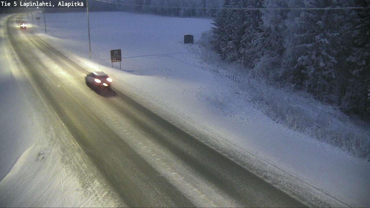 Kelikamerat Kuva Tie 5 Lapinlahti, Alapitkä, Lapinlahti, Pohjois-Savo