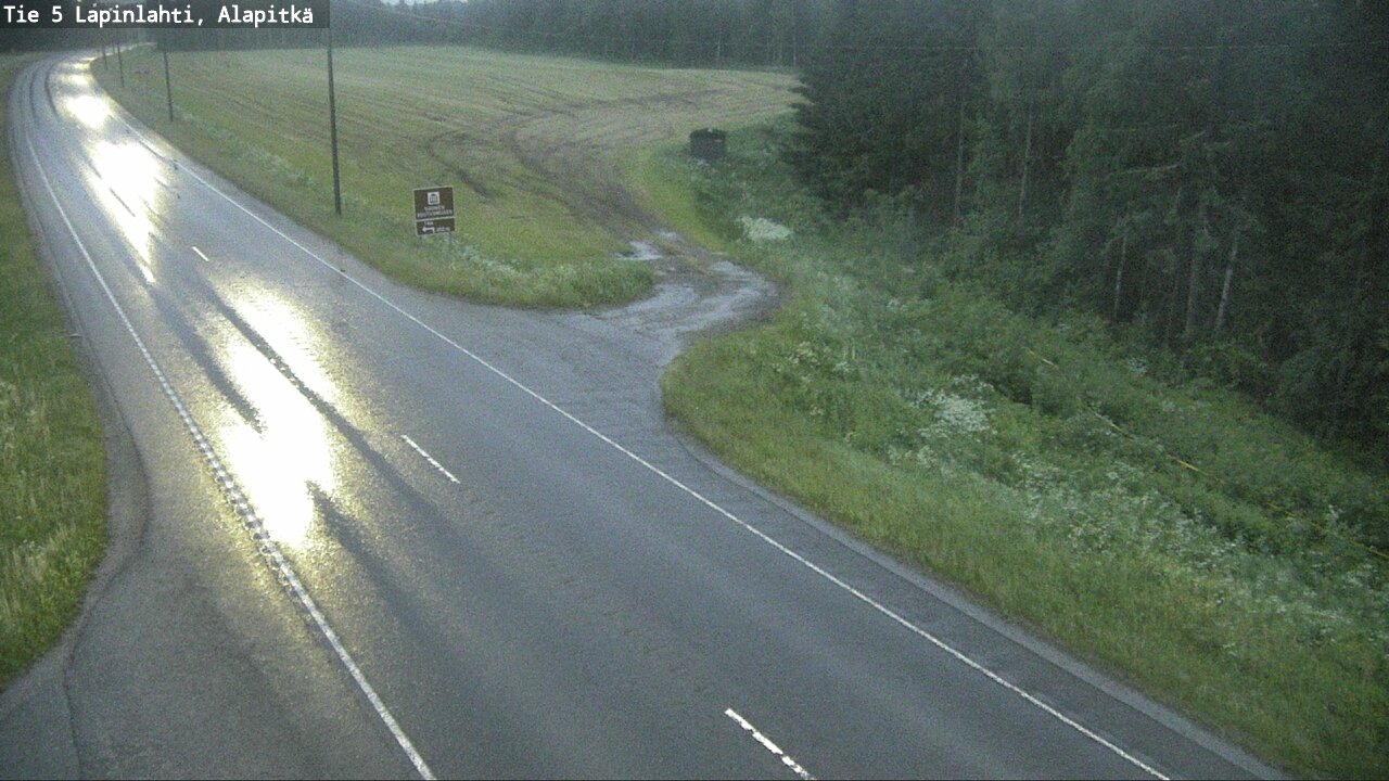 Kelikamerat Kuva Tie 5 Lapinlahti, Alapitkä, Lapinlahti, Pohjois-Savo