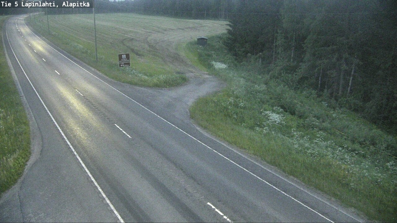 Kelikamerat Kuva Tie 5 Lapinlahti, Alapitkä, Lapinlahti, Pohjois-Savo