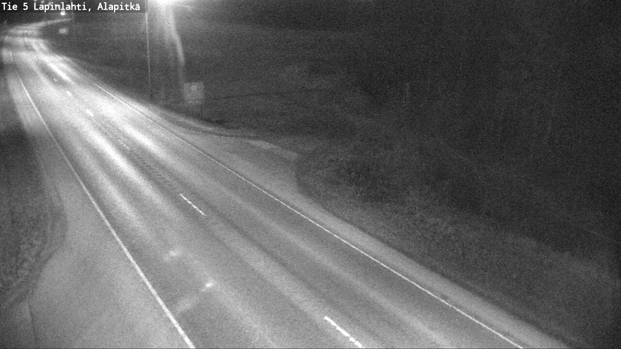Weather Camera Image Väg 5 Lapinlax, Alapitkä, Lapinlahti, Pohjois-Savo