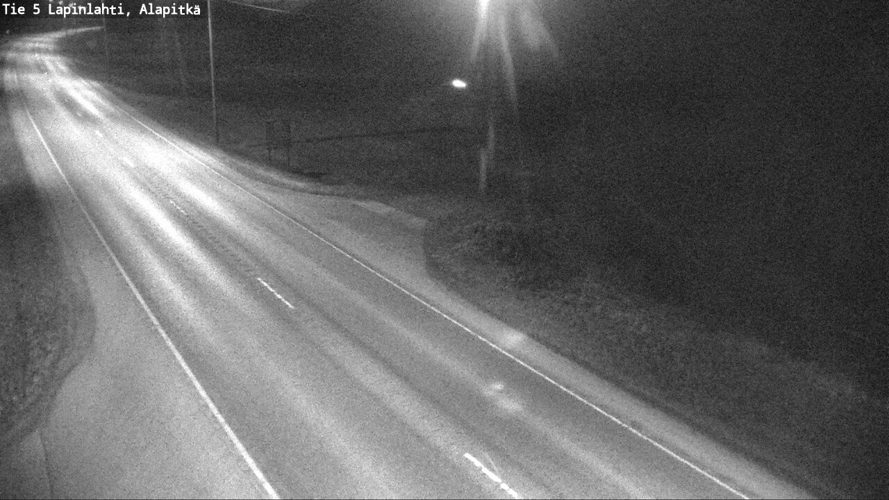 Weather Camera Image Väg 5 Lapinlax, Alapitkä, Lapinlahti, Pohjois-Savo