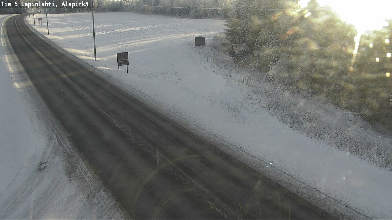 Kelikamerat Kuva Tie 5 Lapinlahti, Alapitkä, Lapinlahti, Pohjois-Savo