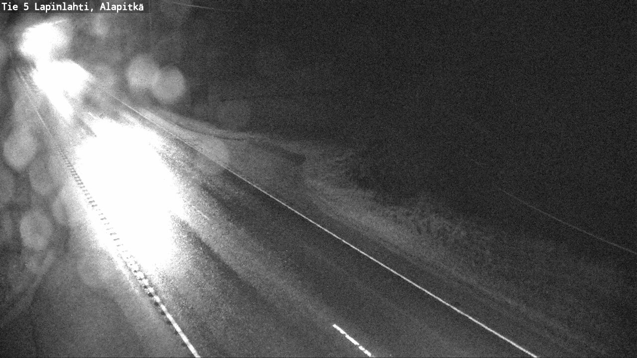 Weather Camera Image Road 5 Lapinlahti, Alapitkä, Lapinlahti, Pohjois-Savo