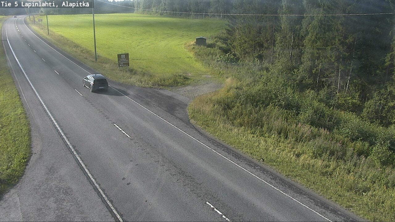 Kelikamerat Kuva Tie 5 Lapinlahti, Alapitkä, Lapinlahti, Pohjois-Savo