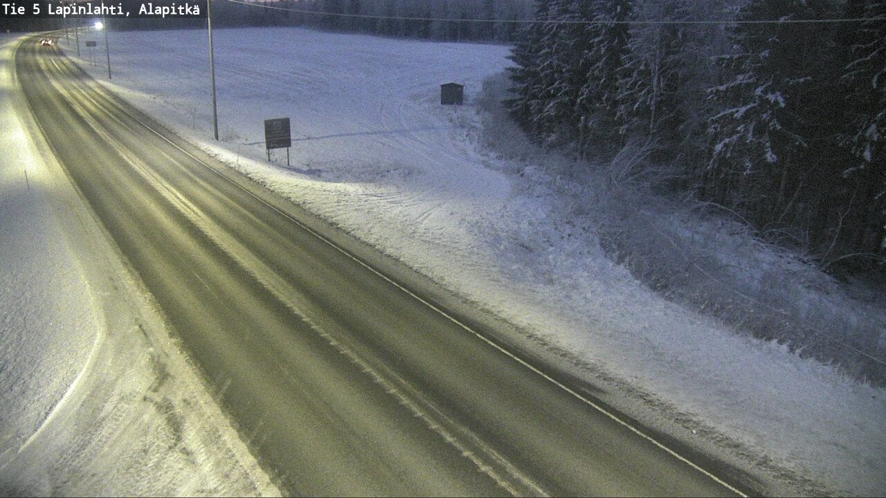 Kelikamerat Kuva Tie 5 Lapinlahti, Alapitkä, Lapinlahti, Pohjois-Savo