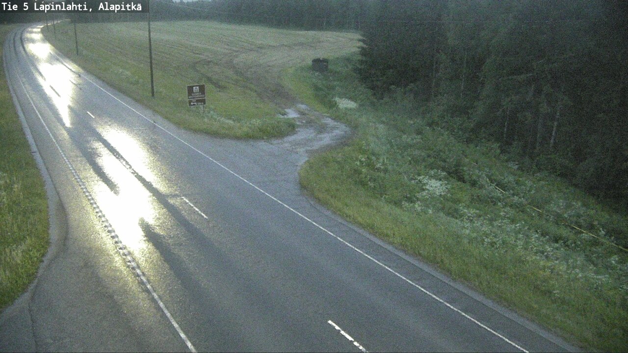 Kelikamerat Kuva Tie 5 Lapinlahti, Alapitkä, Lapinlahti, Pohjois-Savo