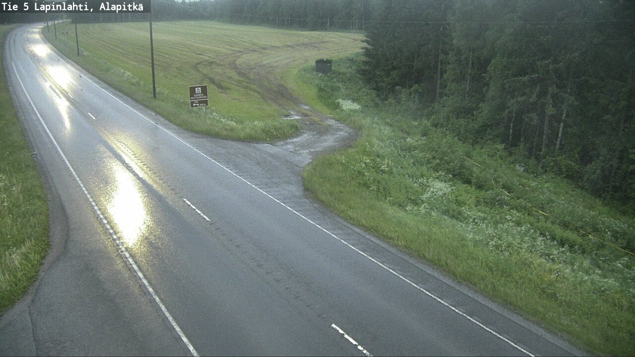 Kelikamerat Kuva Tie 5 Lapinlahti, Alapitkä, Lapinlahti, Pohjois-Savo
