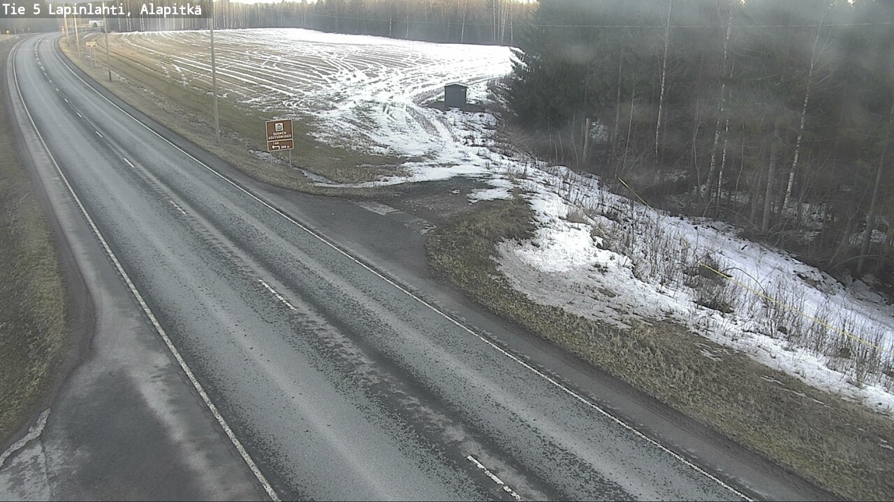 Kelikamerat Kuva Tie 5 Lapinlahti, Alapitkä, Lapinlahti, Pohjois-Savo