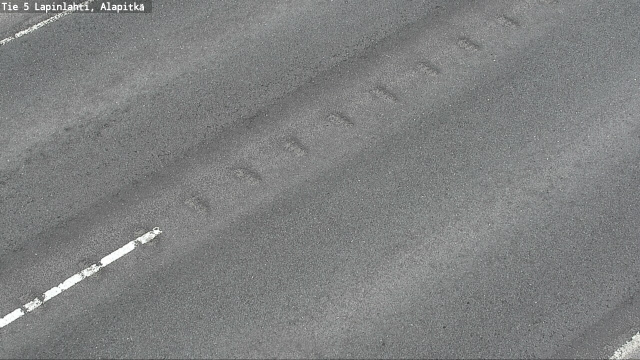 Weather Camera Image Road 5 Lapinlahti, Alapitkä, Lapinlahti, Pohjois-Savo