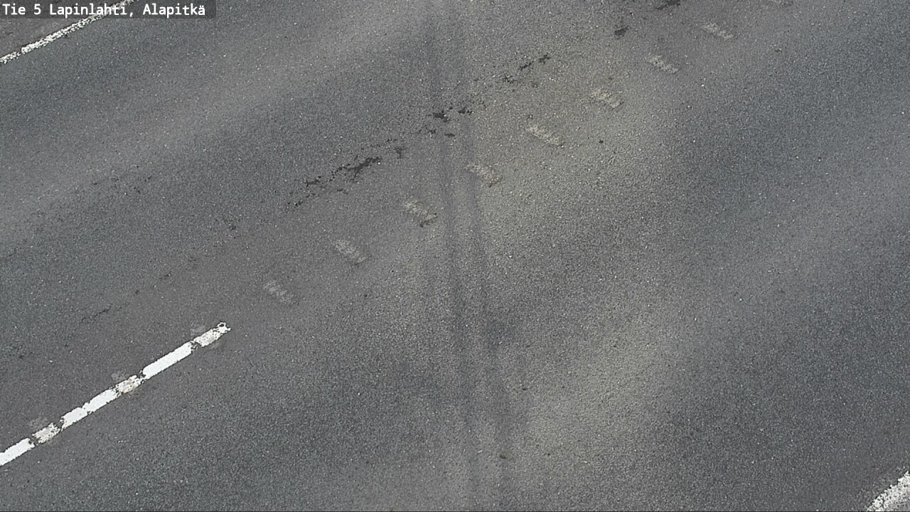 Weather Camera Image Road 5 Lapinlahti, Alapitkä, Lapinlahti, Pohjois-Savo