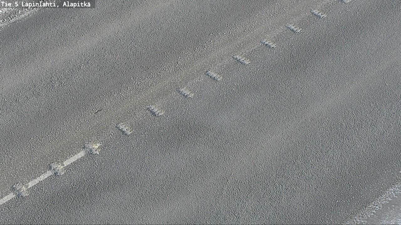 Weather Camera Image Road 5 Lapinlahti, Alapitkä, Lapinlahti, Pohjois-Savo