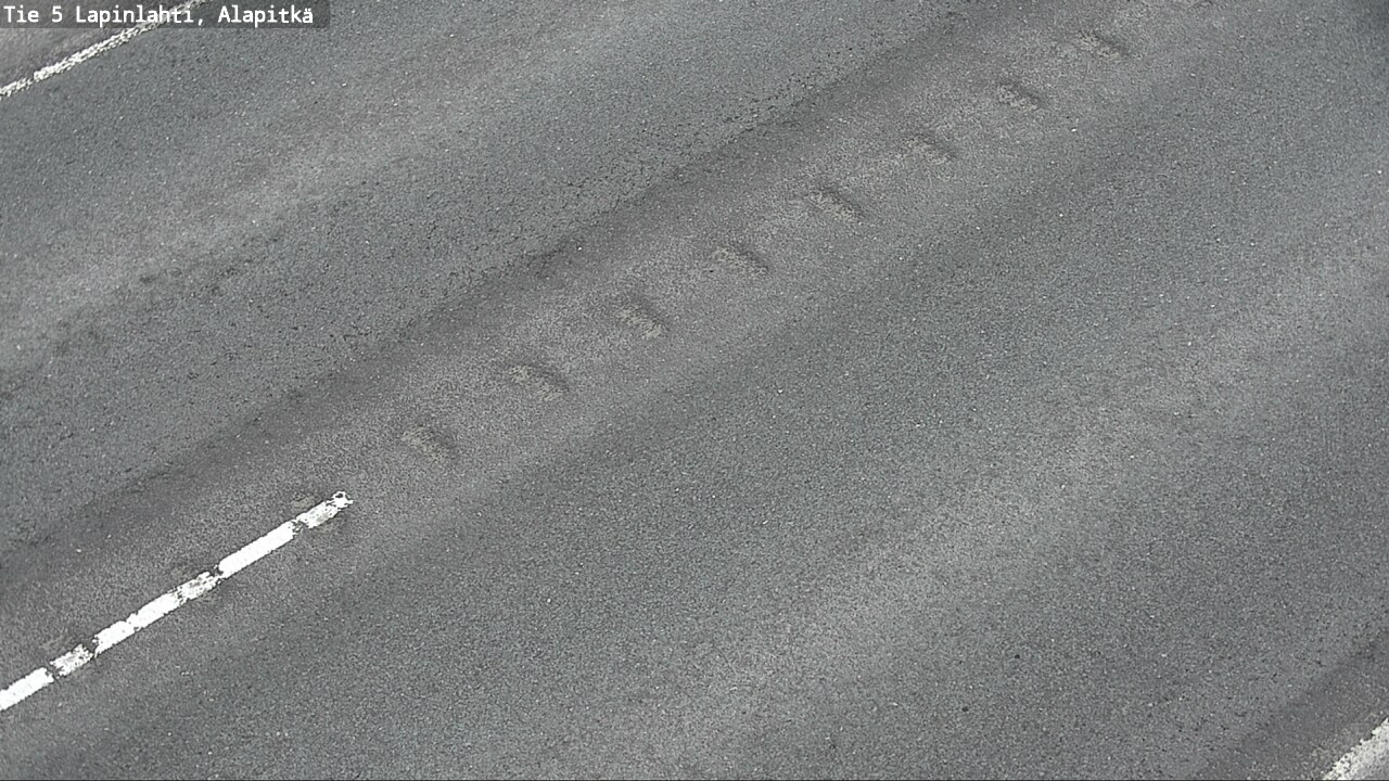 Weather Camera Image Road 5 Lapinlahti, Alapitkä, Lapinlahti, Pohjois-Savo