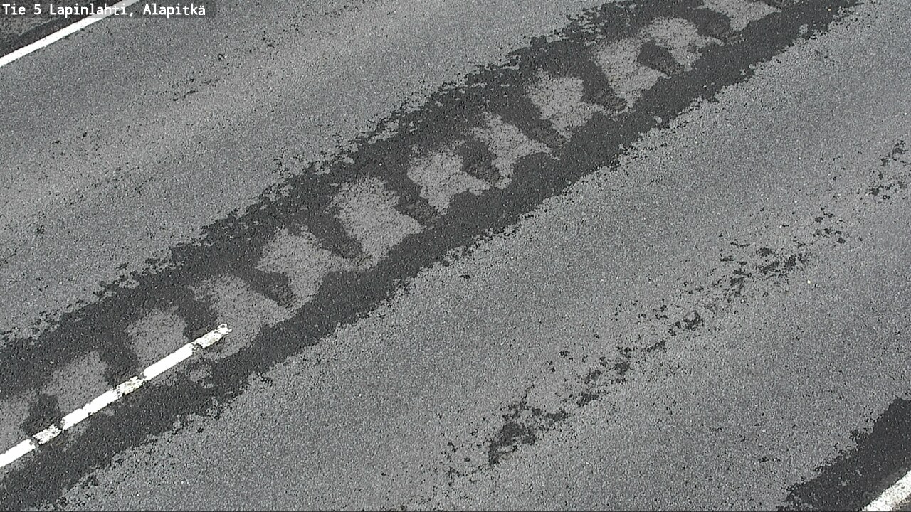 Weather Camera Image Road 5 Lapinlahti, Alapitkä, Lapinlahti, Pohjois-Savo