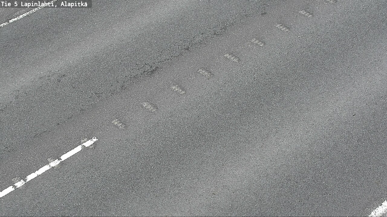 Weather Camera Image Road 5 Lapinlahti, Alapitkä, Lapinlahti, Pohjois-Savo