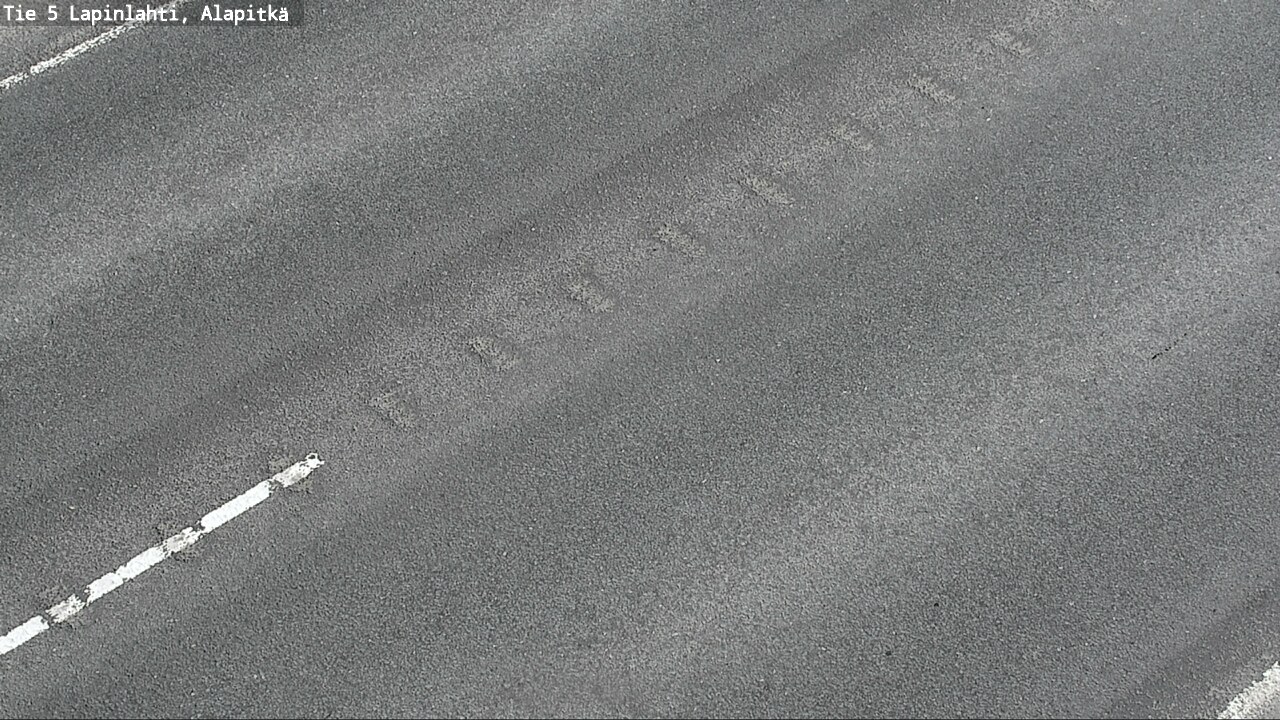 Weather Camera Image Road 5 Lapinlahti, Alapitkä, Lapinlahti, Pohjois-Savo