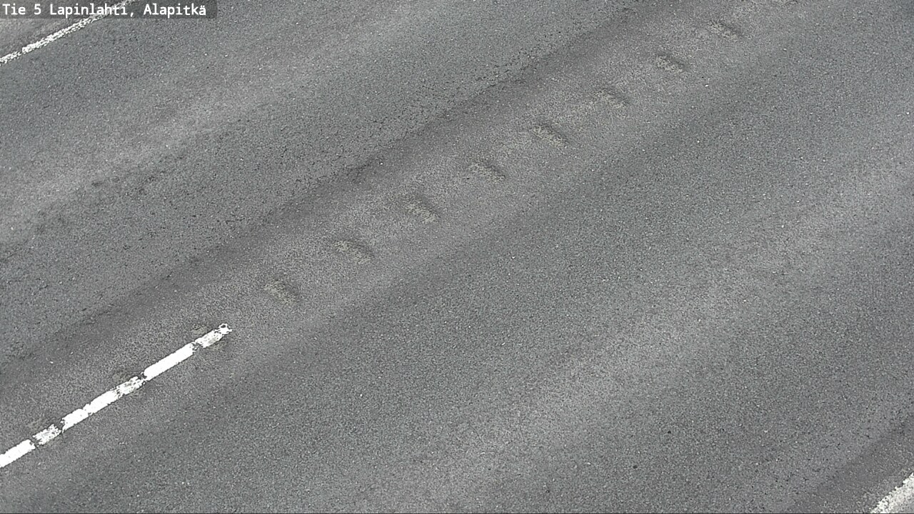 Weather Camera Image Road 5 Lapinlahti, Alapitkä, Lapinlahti, Pohjois-Savo